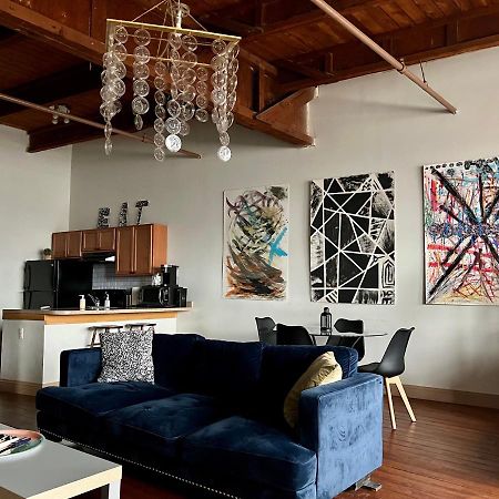 底特律420 Friendly Skyline View Downtown Loft Free Parking公寓 外观 照片