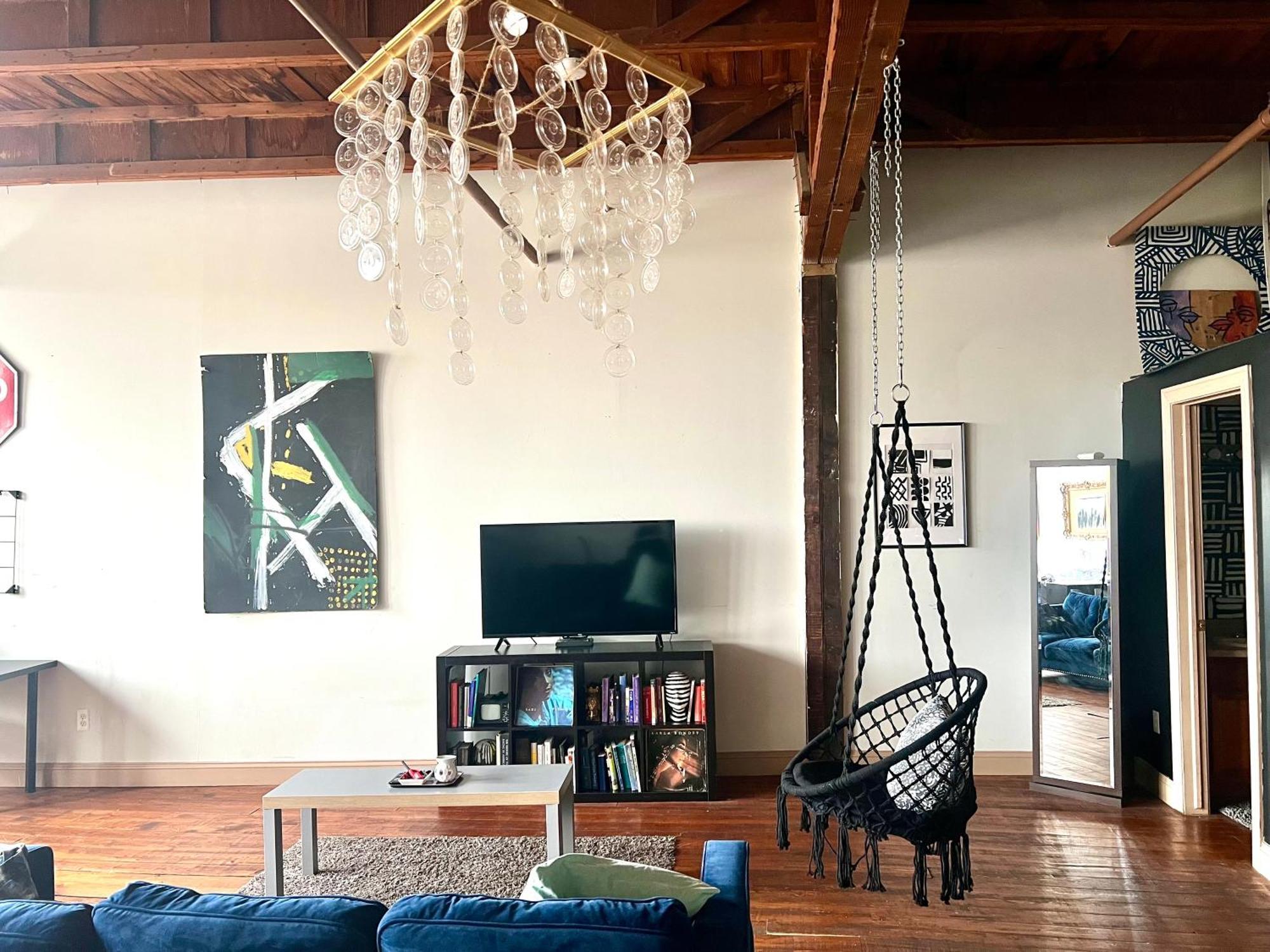 底特律420 Friendly Skyline View Downtown Loft Free Parking公寓 外观 照片