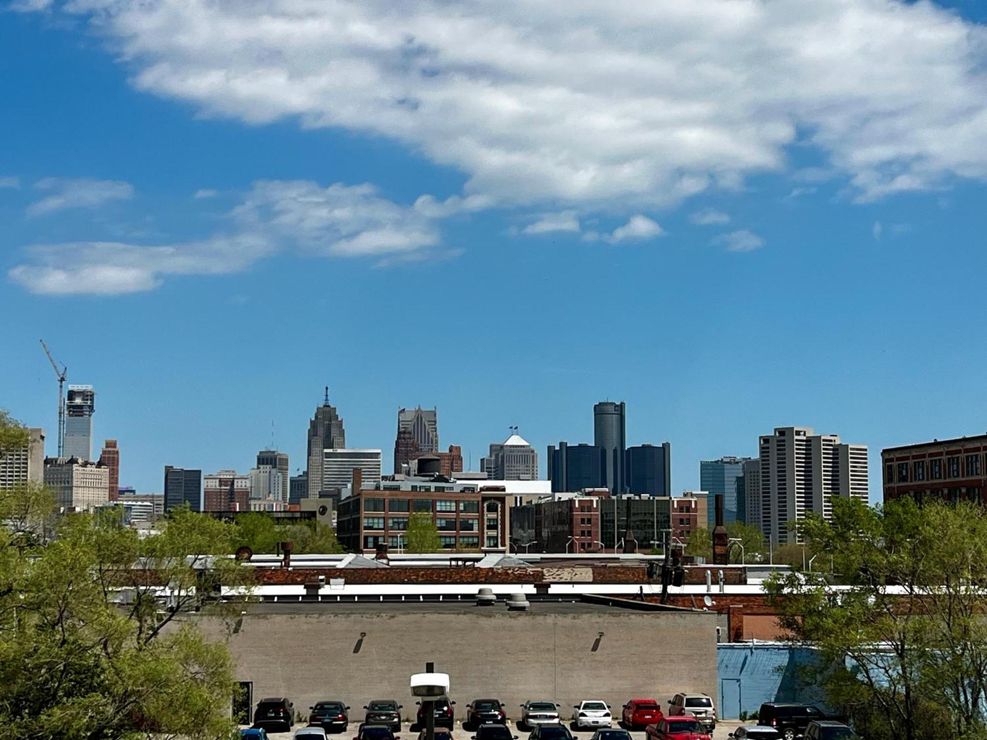 底特律420 Friendly Skyline View Downtown Loft Free Parking公寓 外观 照片